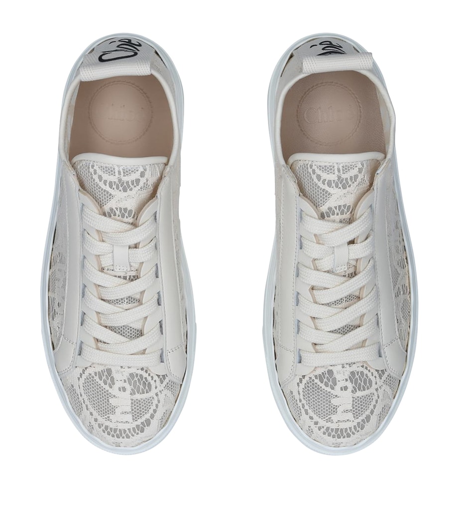 Lace Lauren Sneakers BEIGE Image 5