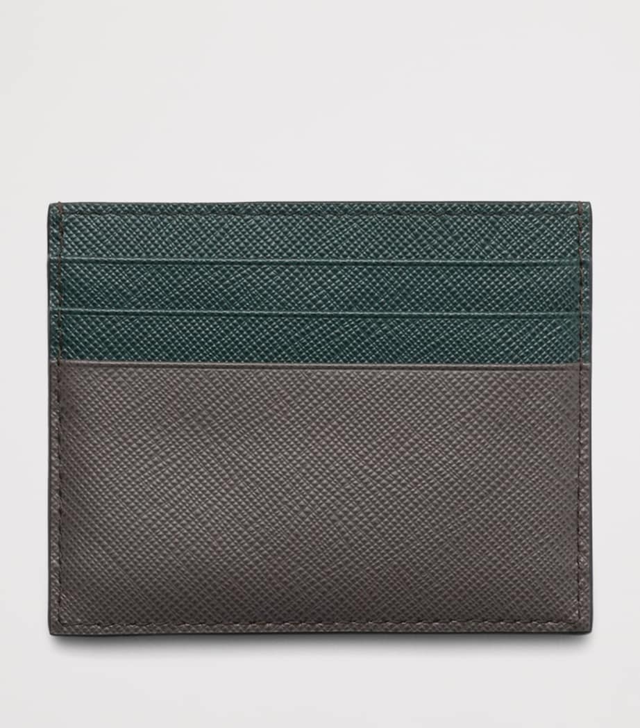 Saffiano Leather Card Holder F0BR0 Image 3