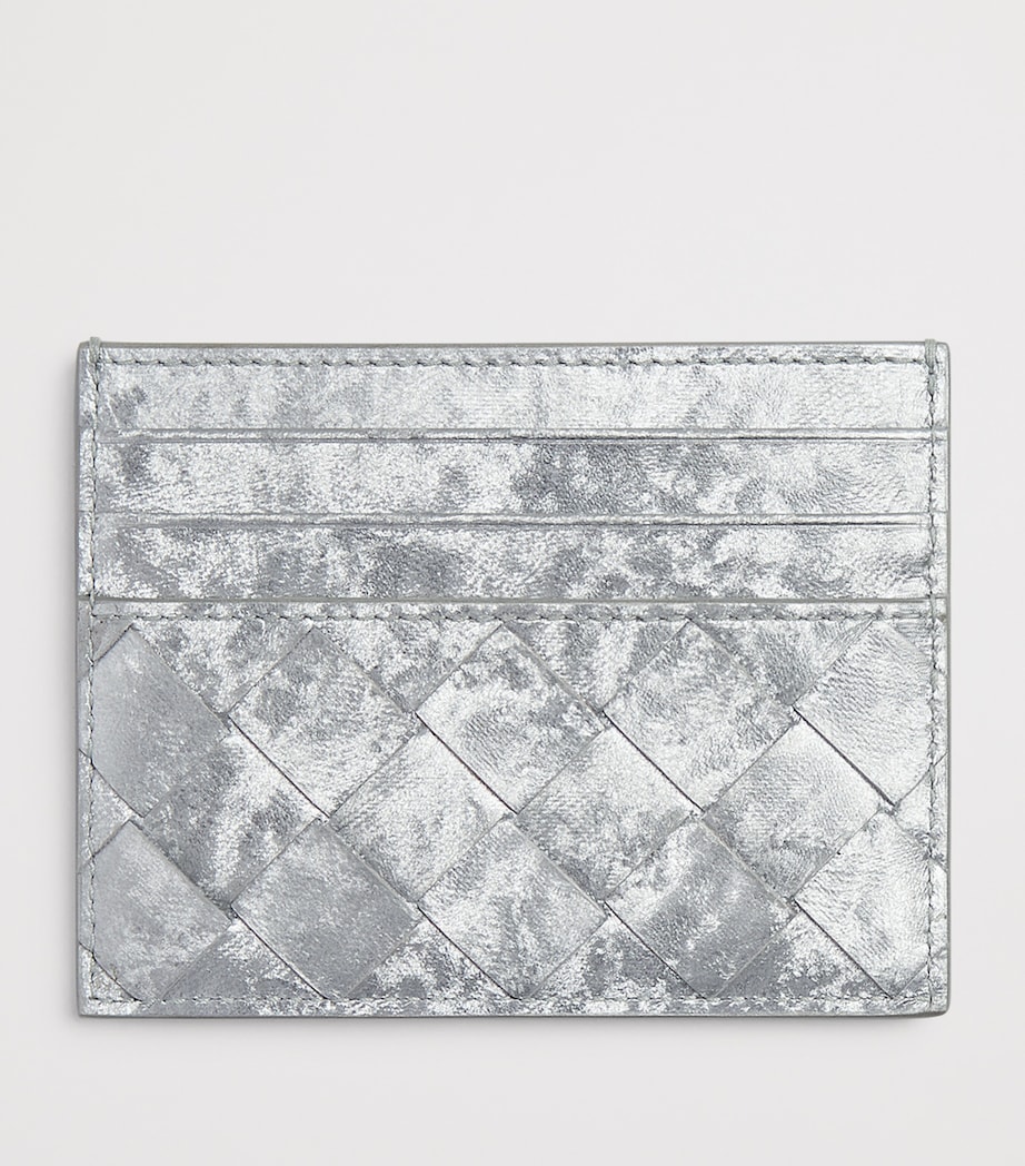 Lambskin Intrecciato Card Holder 8101 Image 2