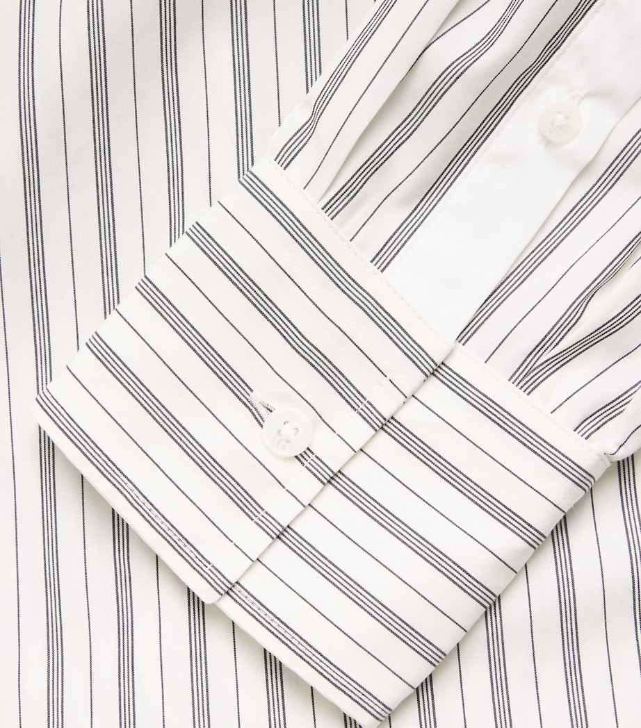 Rag & Bone Womens Stripe Layered Marin Shirt Crmst Image 6