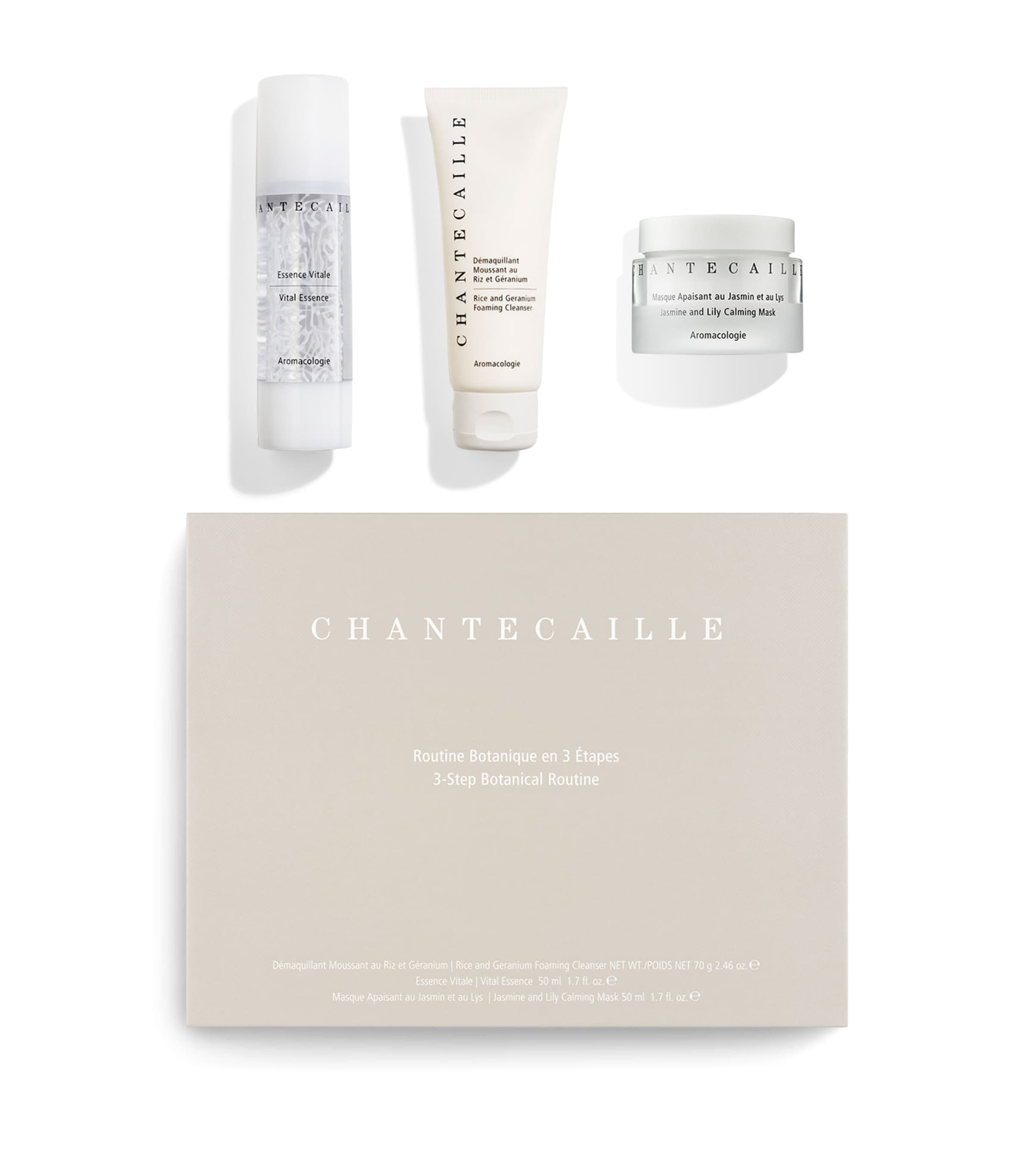 Chantecaille 3-step Botanical Routine Gift Set In Multi