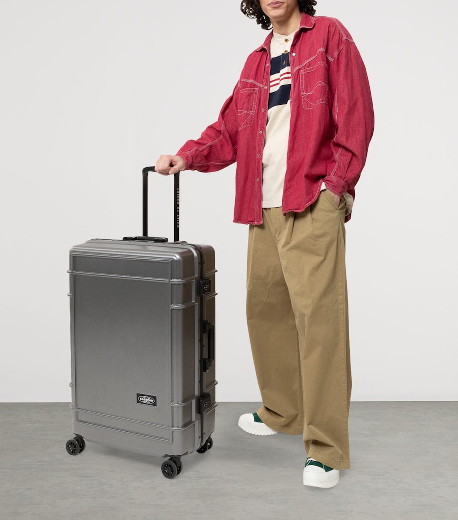 Resist'r Check-In Suitcase (78cm) BRUSHED METAL Image 4
