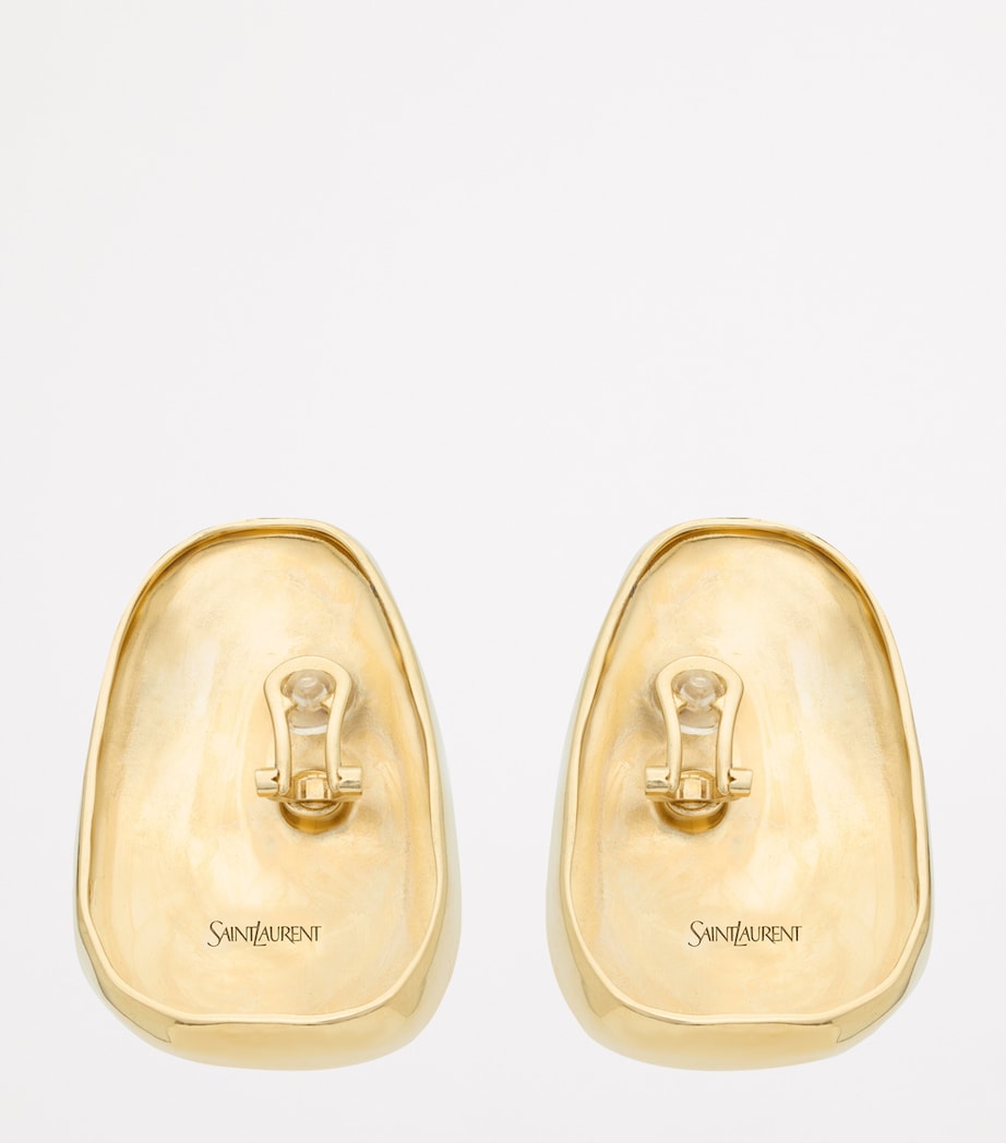 Cabochon Clip-On Earrings 8087 Image 2