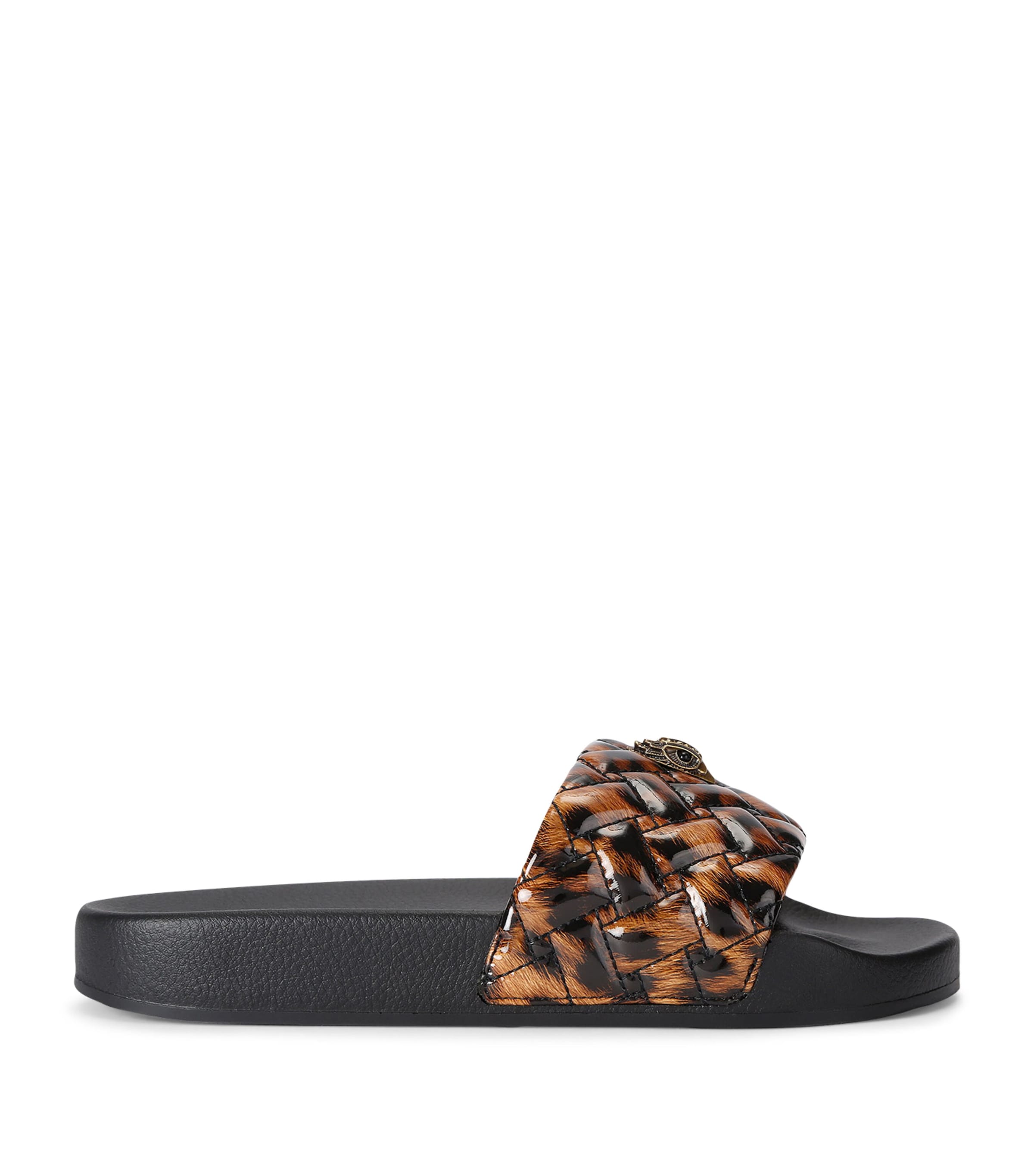 Kurt Geiger London Meena Eagle Slides Camel/oth Image 1