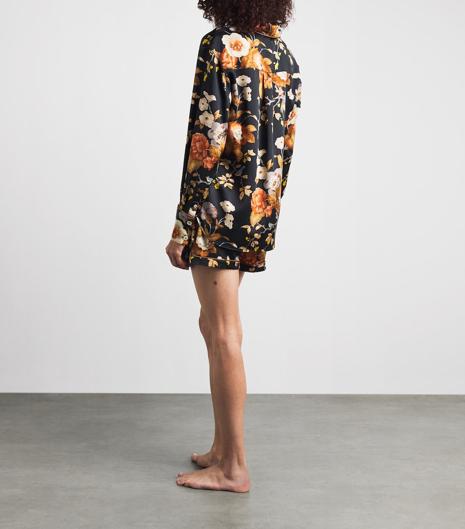 Olivia von Halle Womens Silk Evora Alba Pyjama Set Evora Image 4