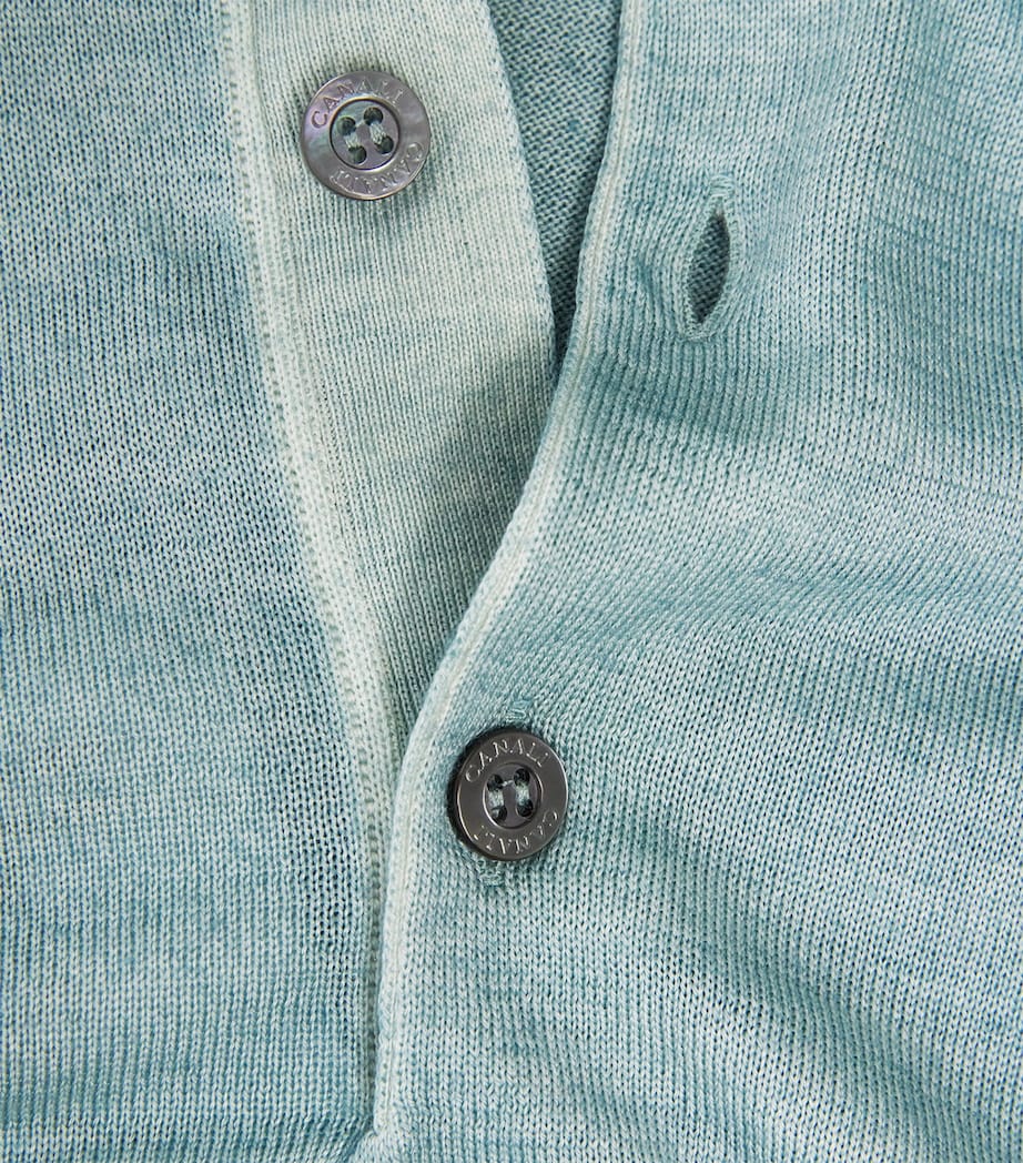 Wool-Silk Polo Sweater 821 Image 5