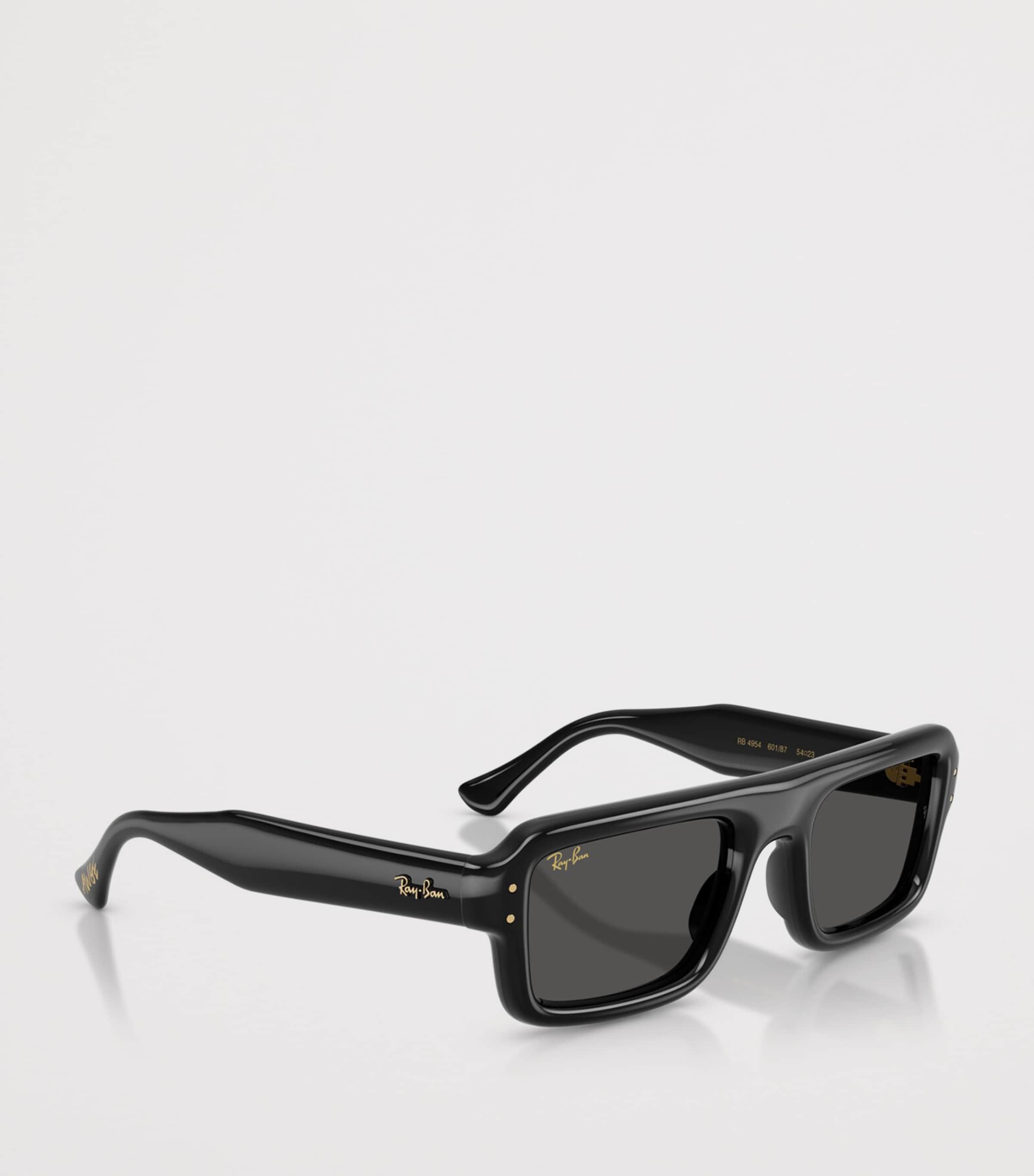 Ray-Ban Flacko Puffer Pilot Sunglasses Black Image 4