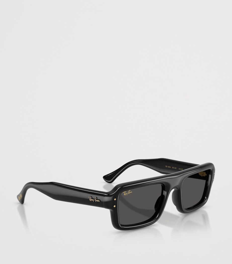 Ray-Ban Flacko Puffer Pilot Sunglasses Black Image 4
