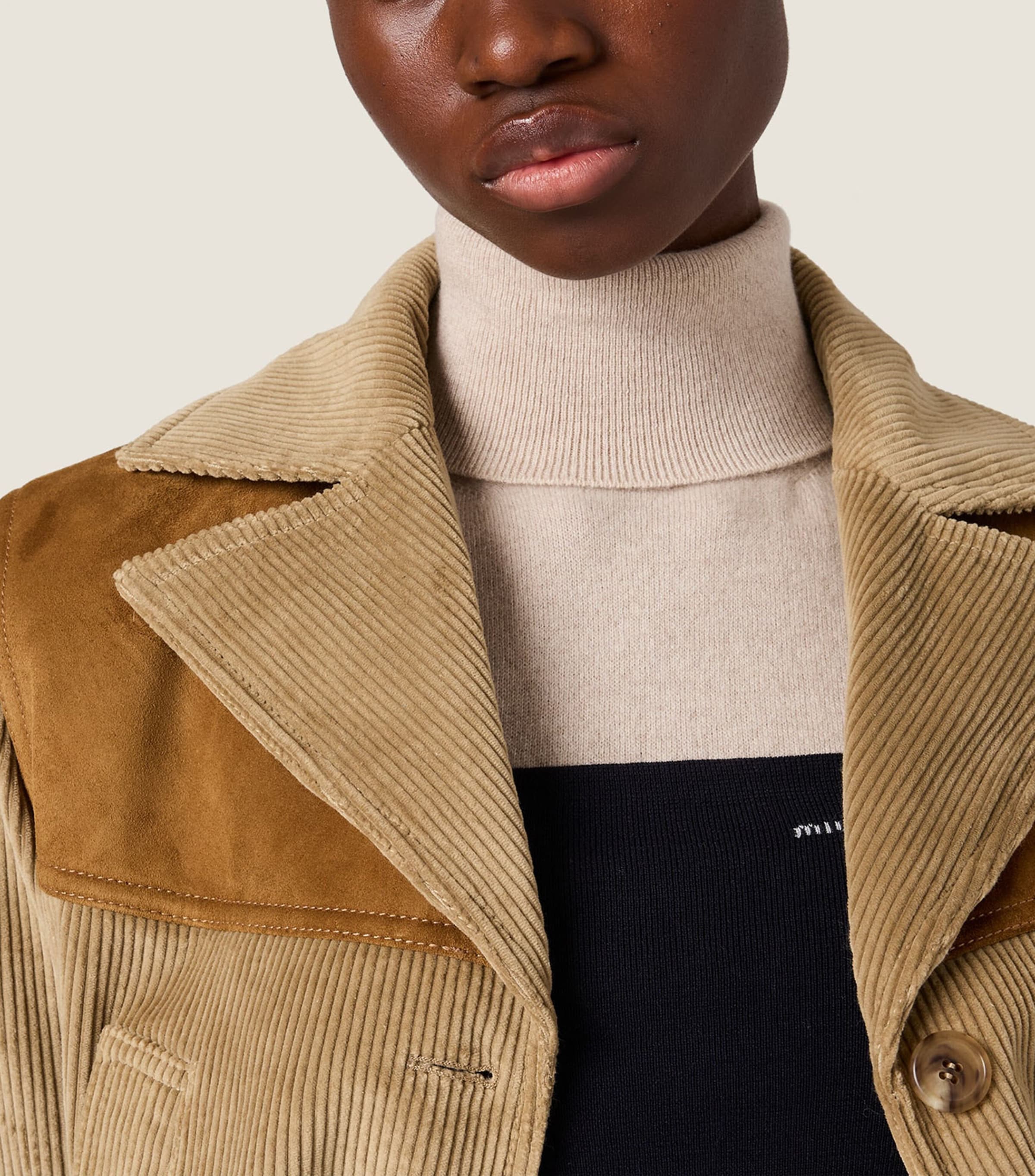 Miu Miu Womens Corduroy Jacket Image 6