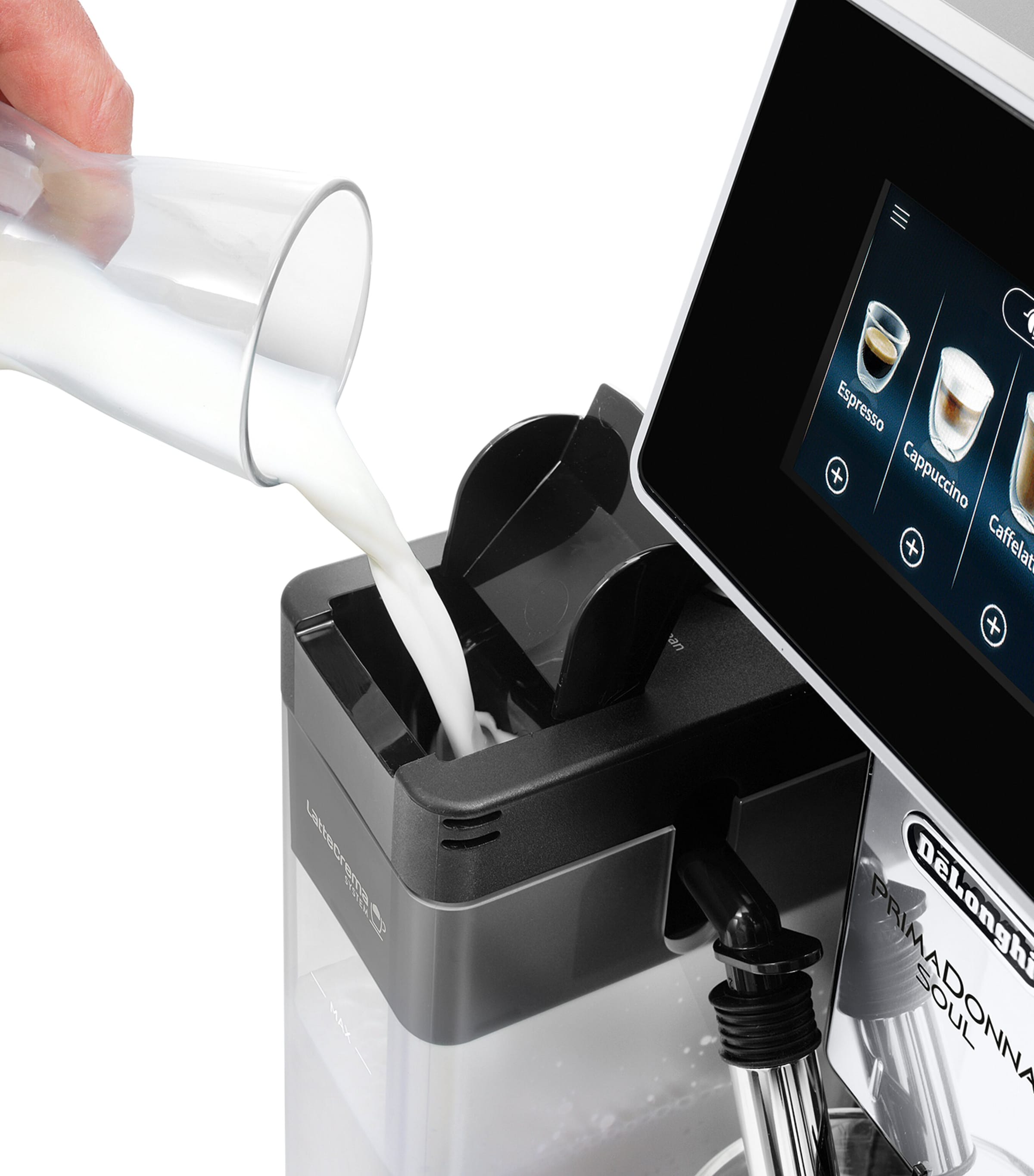 PrimaDonna Soul Coffee Machine STAINLESS STEEL Image 3