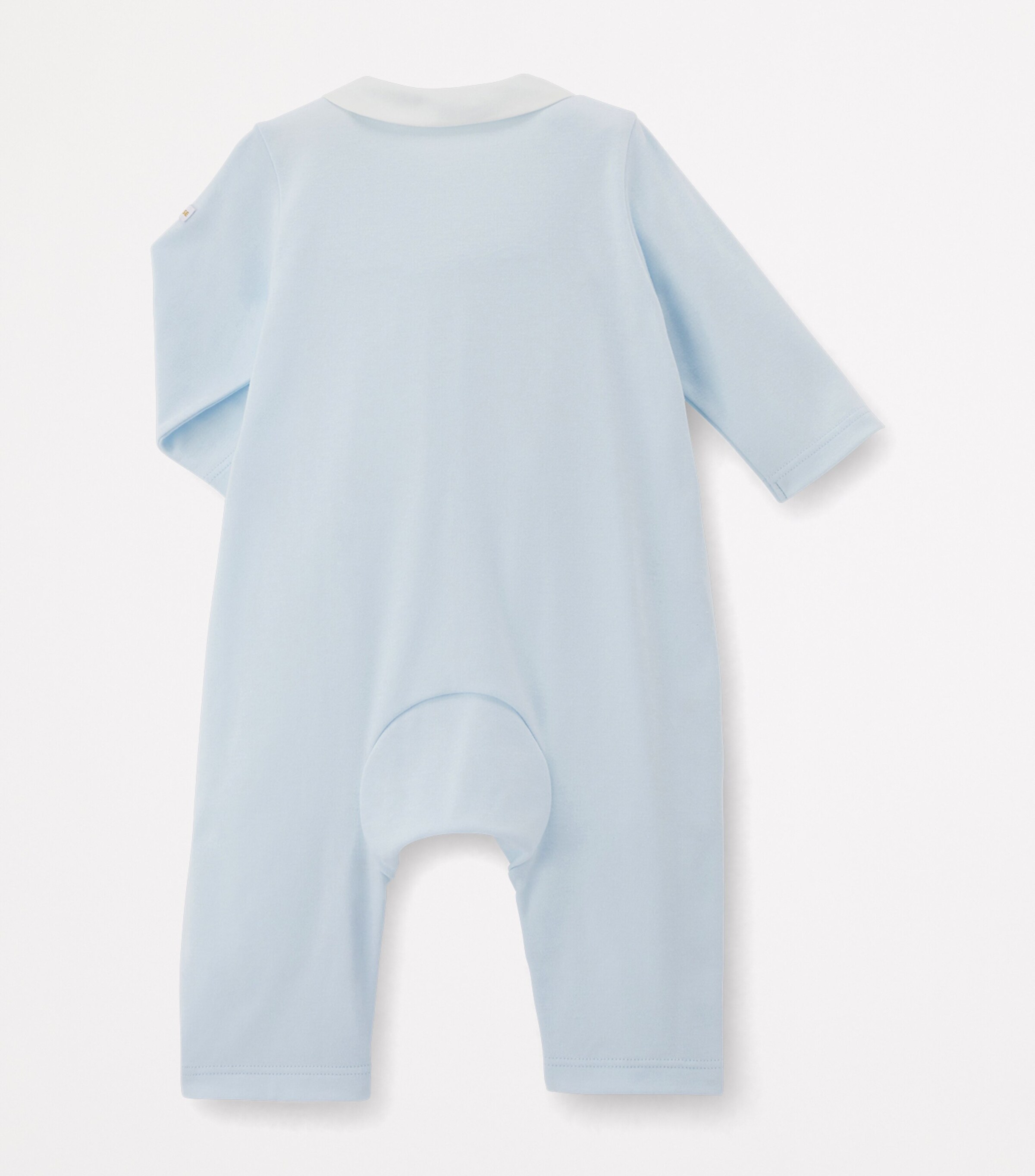 Cotton Embroidered Playsuit (6-12 Months) 15 Image 3