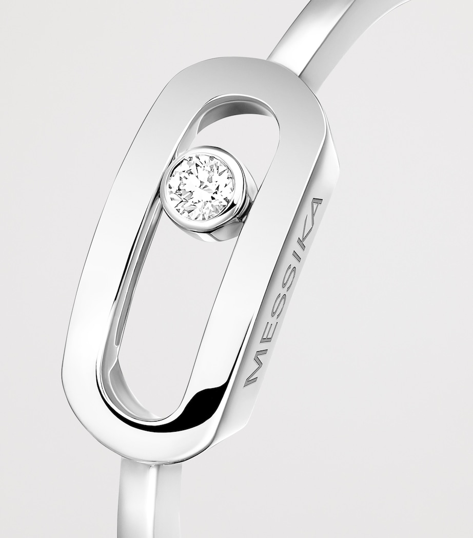 Messika Move Uno White Gold and Diamond Ring White Gold Image 3