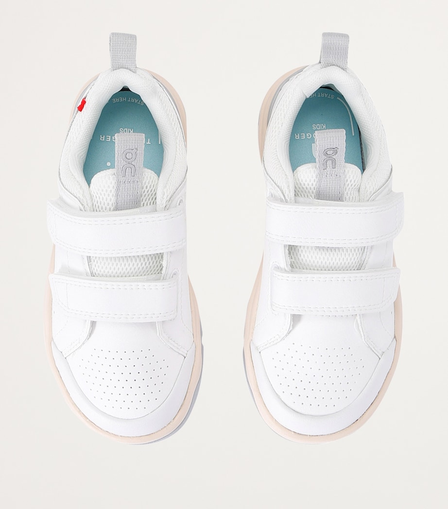 THE ROGER Velcro Trainers WHITE Image 4