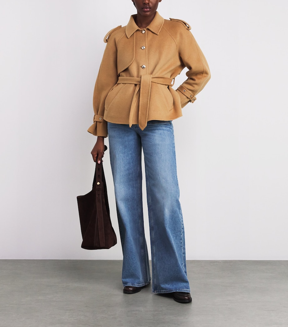 Wool-Blend Coat CAMEL Image 2