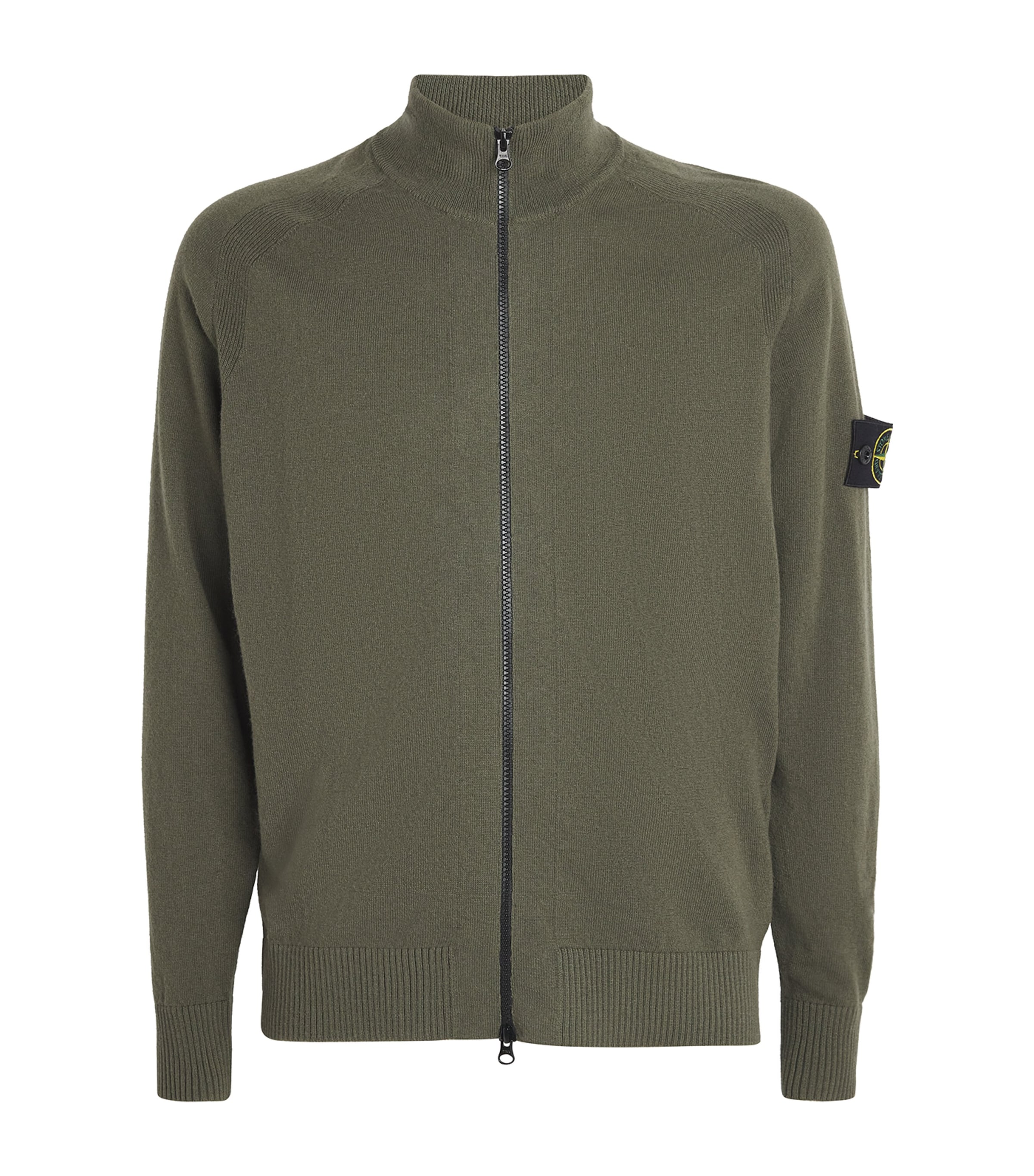 Wool Zip-Up Sweatshirt V0054 Image 1