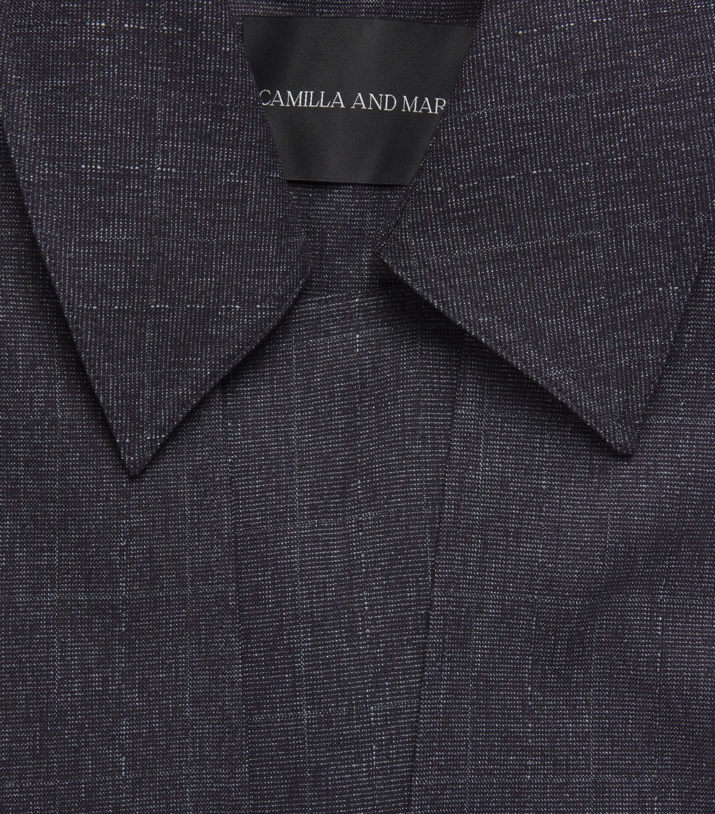 Belted Antony Trench Jacket D60 DENIM NAVY Image 5