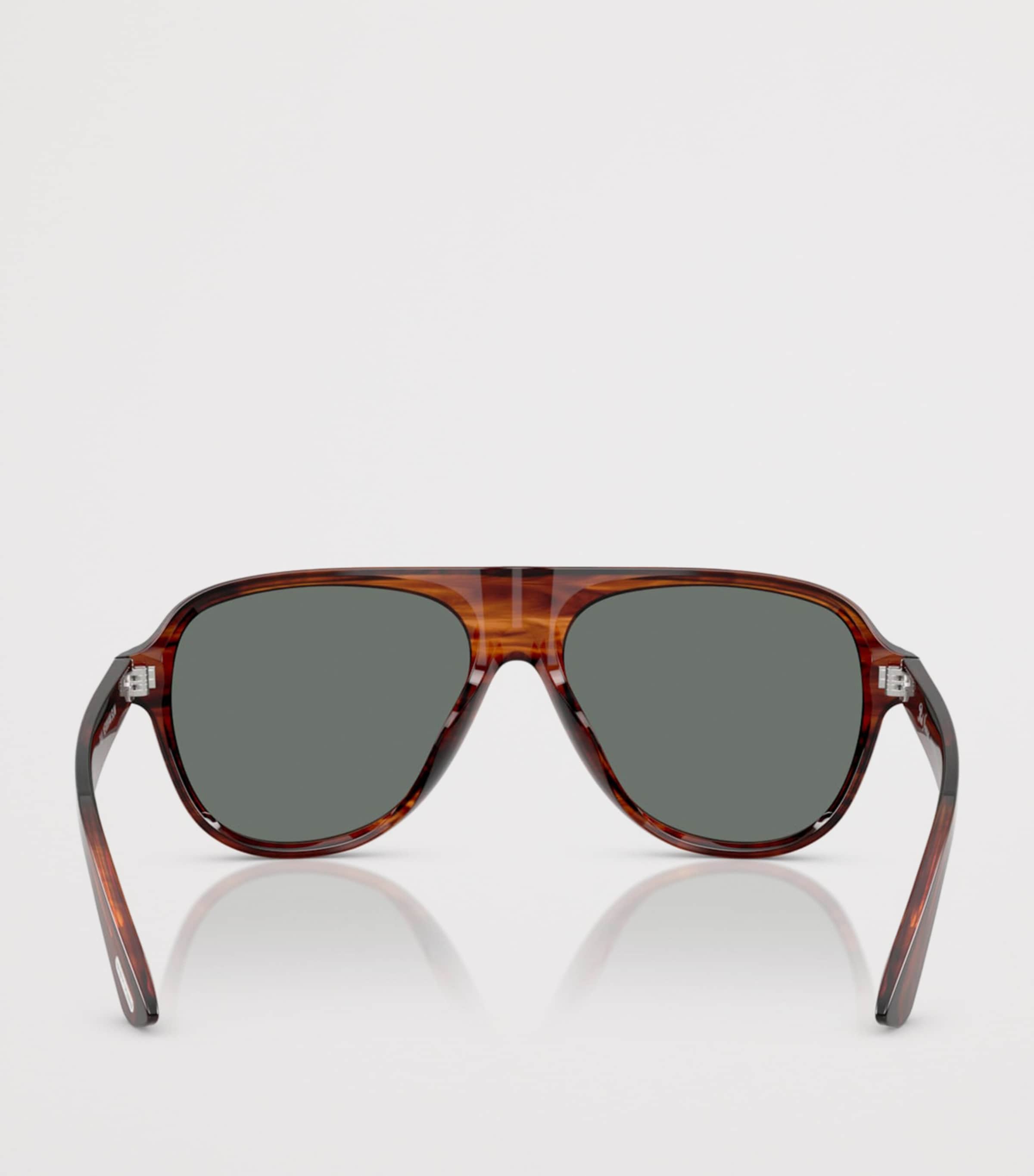 Oliver Peoples Paul Newman Sun Pilot Sunglasses Red Image 4