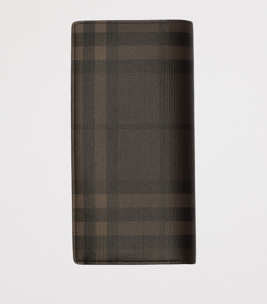 Burberry City Check Continental Wallet Dark Brown Image 3