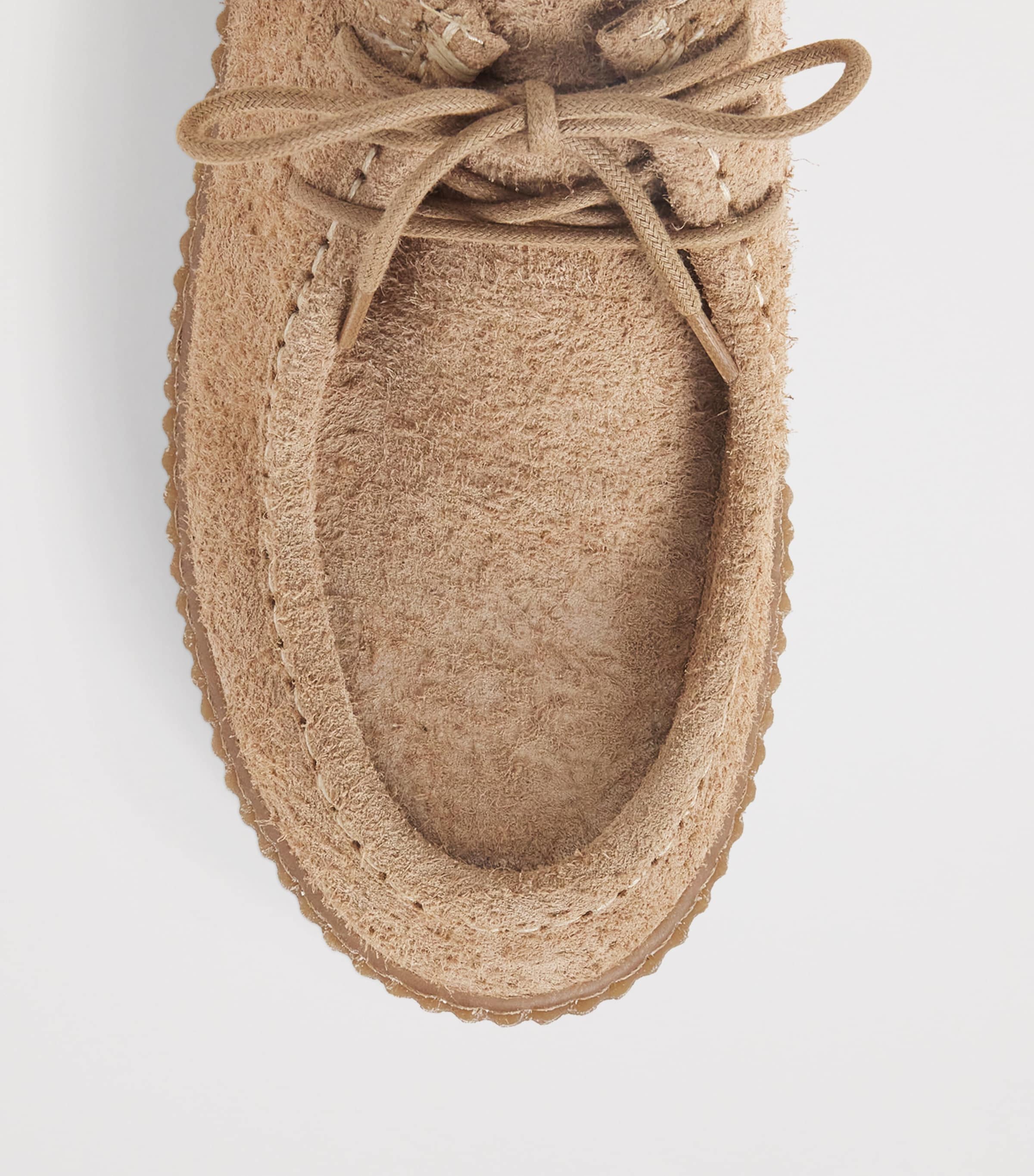 Suede Ankle Boots BEIGE Image 5