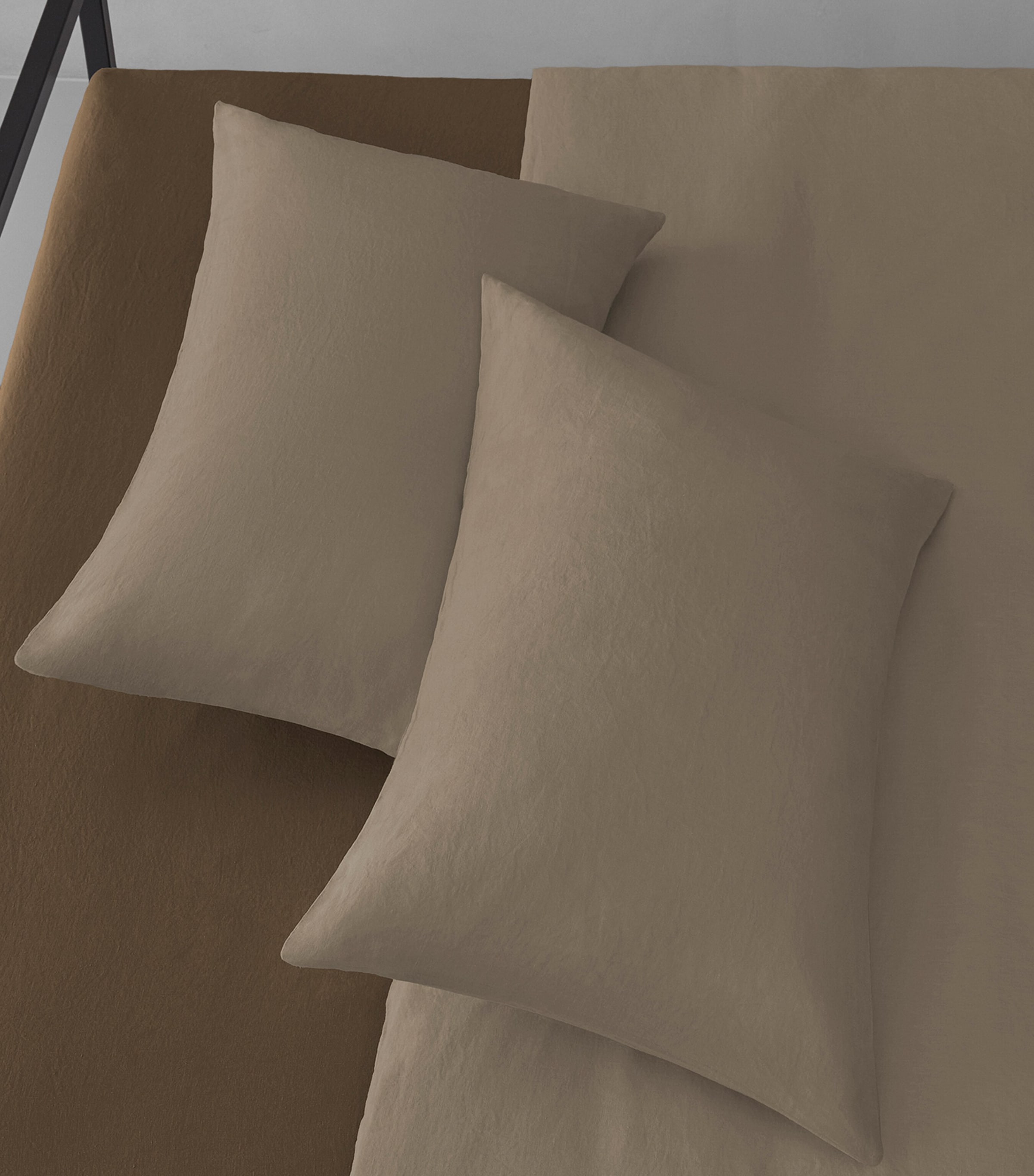 Society Limonta Linen Rem King Duvet Cover Set (230cm x 220cm) Malto Image 3