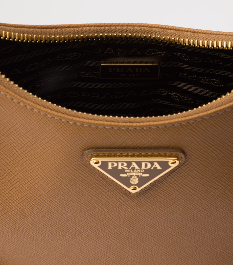 Saffiano Leather Re-Edition 2005 Shoulder Bag F03CW Image 4