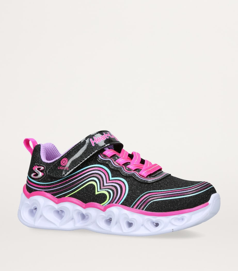 Skechers Heart Lights Sneakers Black Image 3