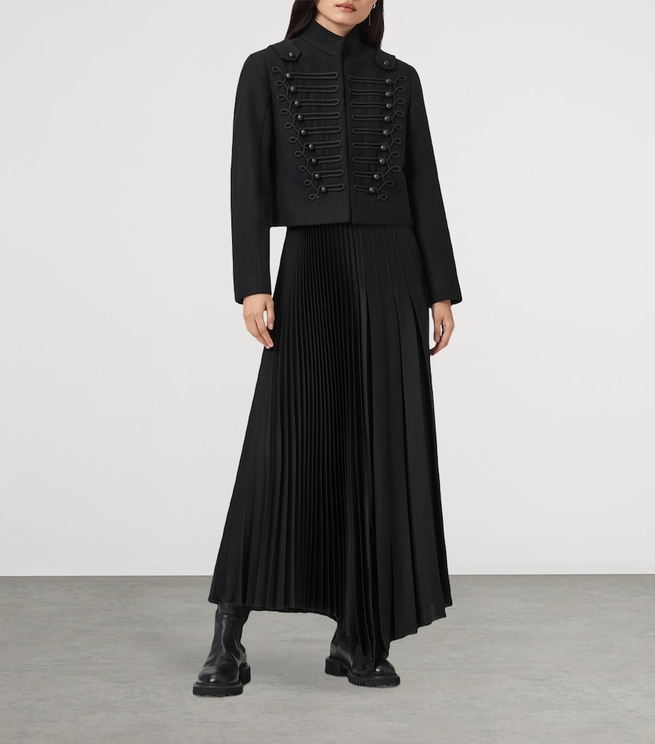 Wool-Blend Rummy Jacket BLACK Image 2