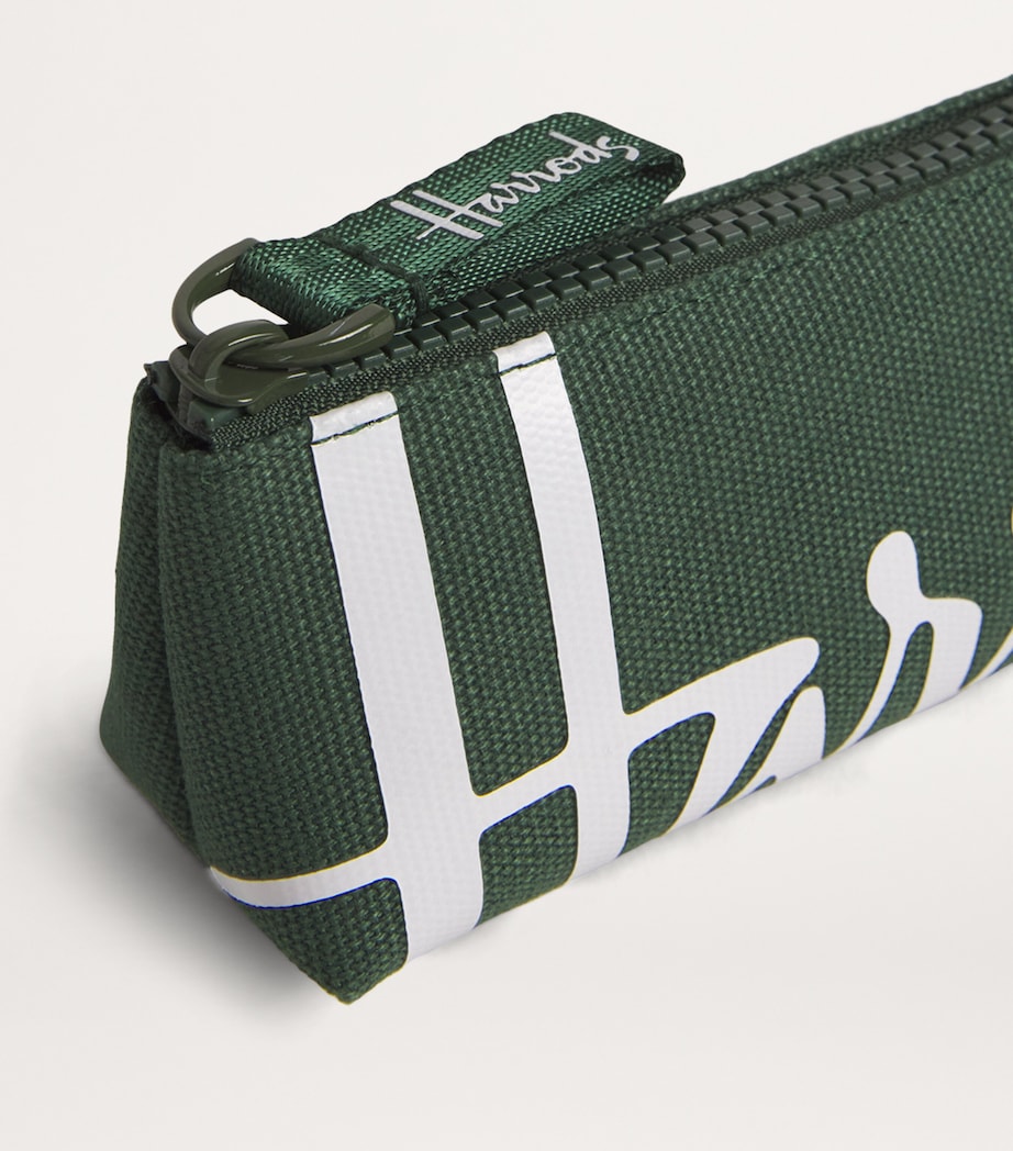 Cotton Logo Pencil Case DARK GREEN Image 4