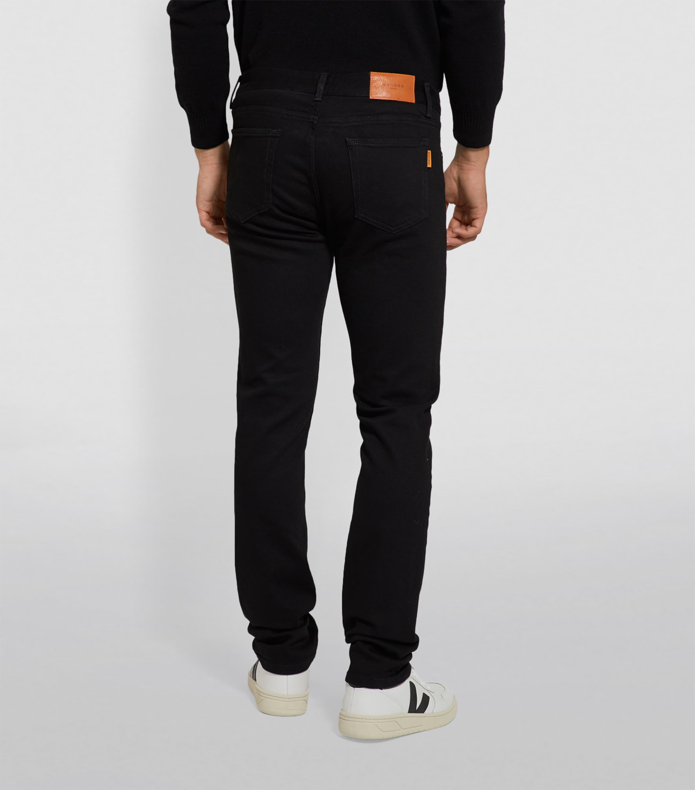 Stretch Slim Jeans BLACK   DENIM Image 4