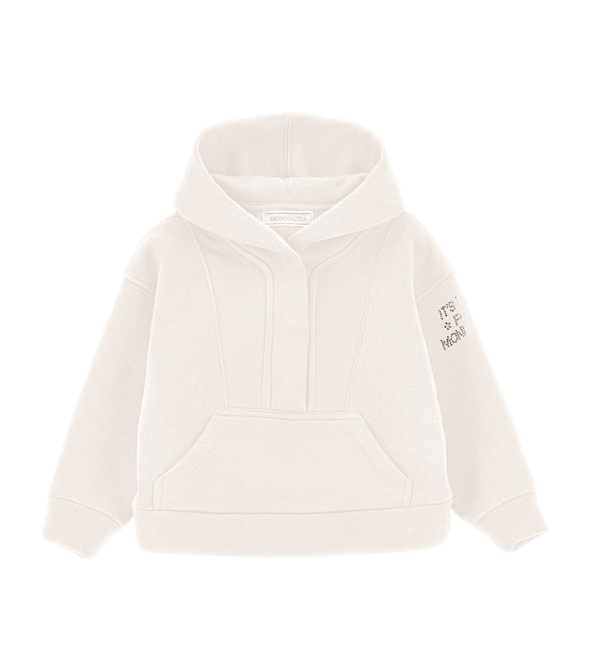 Monnalisa Hoodie In White