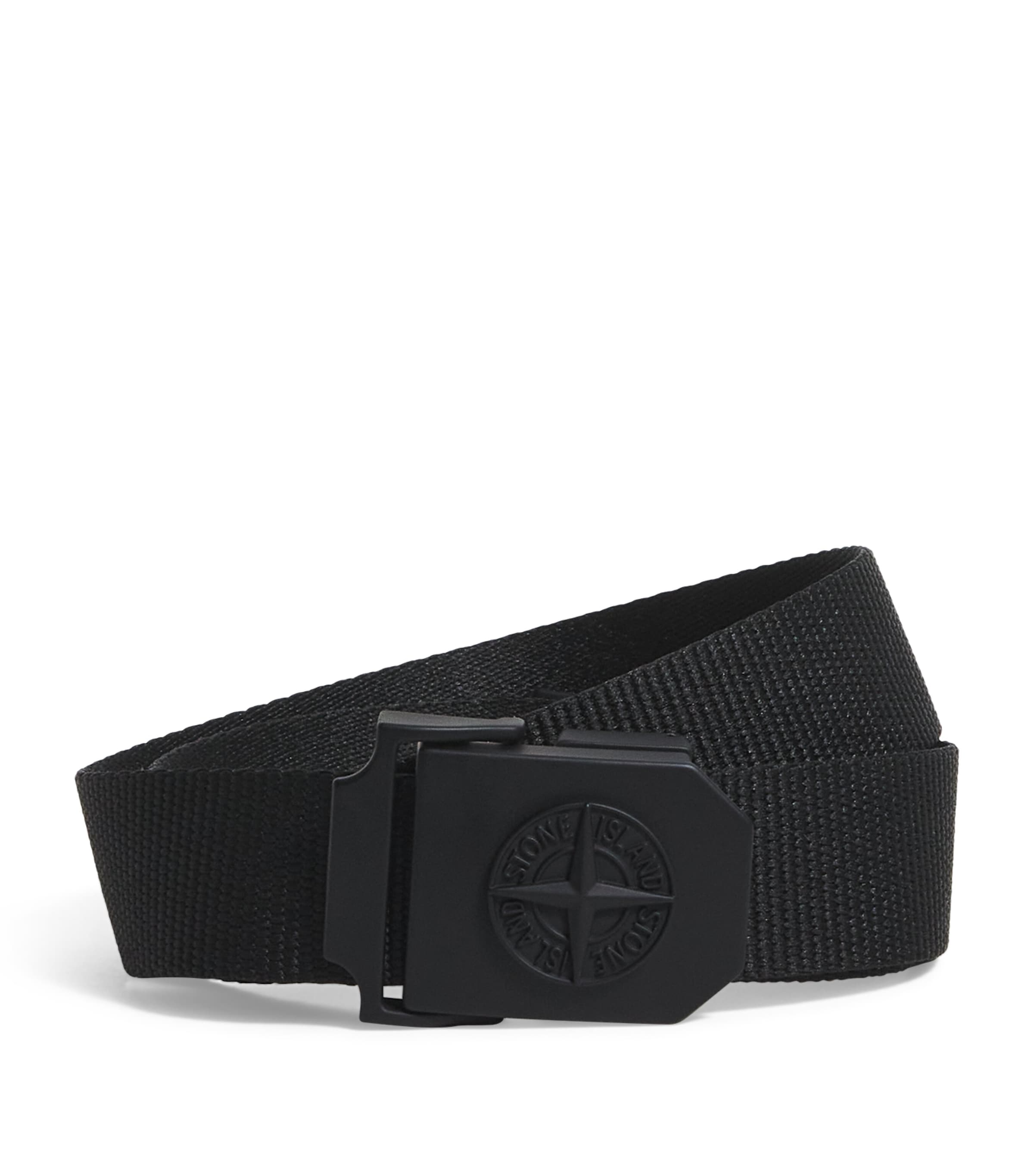 STONE ISLAND COMPASS-CLASP BELT