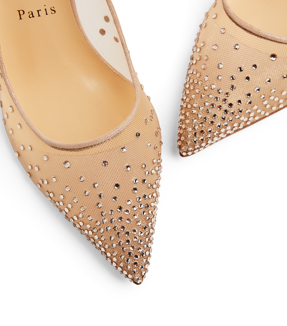 Follies Strass Suede Pumps 85 F065 Image 7