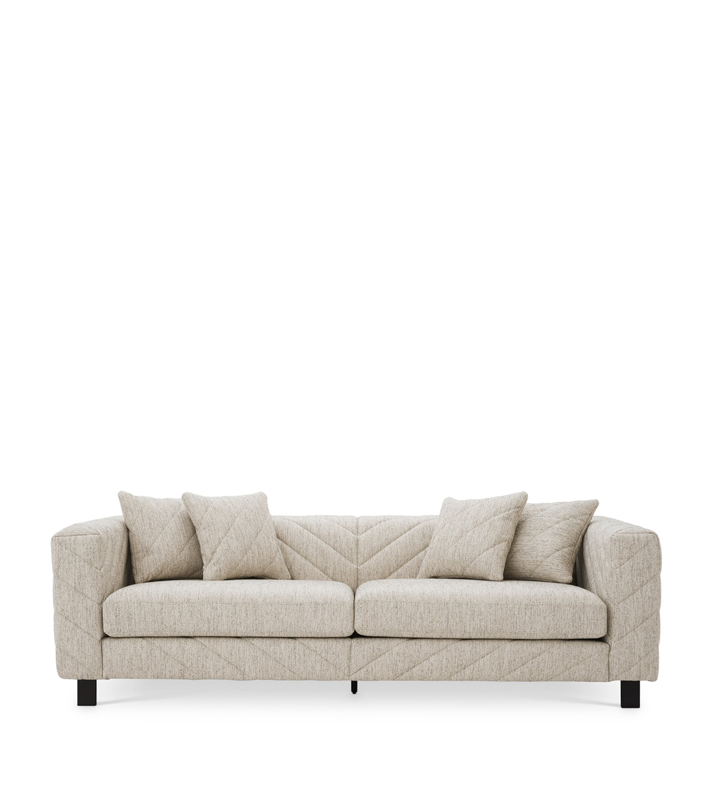 Eichholtz Quilted Avellino 3-Seater Sofa | Furniture | Sofas & Armchairs | Armchairs | Designers | Eichholtz