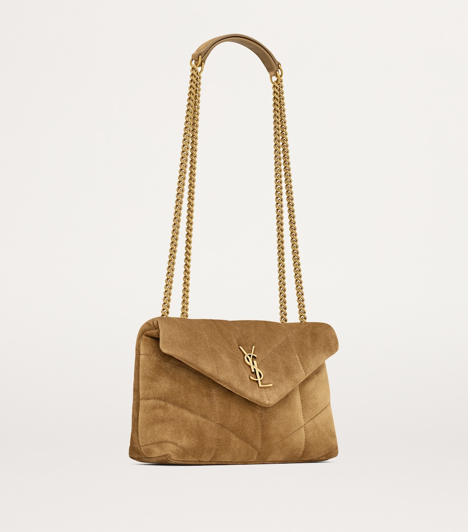 Toy Suede Puffer Shoulder Bag 3194 Image 3