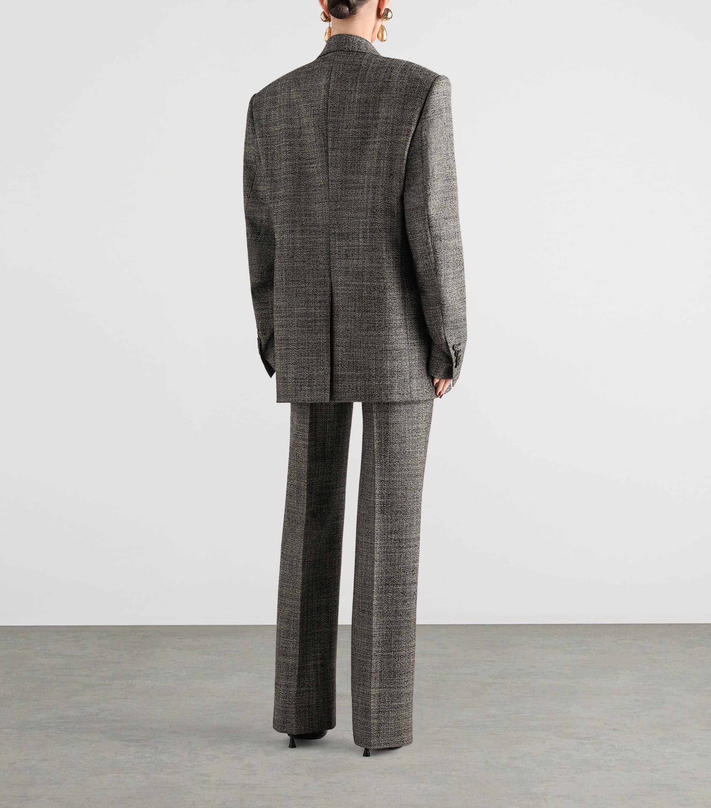 Dolce&Gabbana Womens Virgin Wool Oversized Blazer Fantasy (not P Image 3