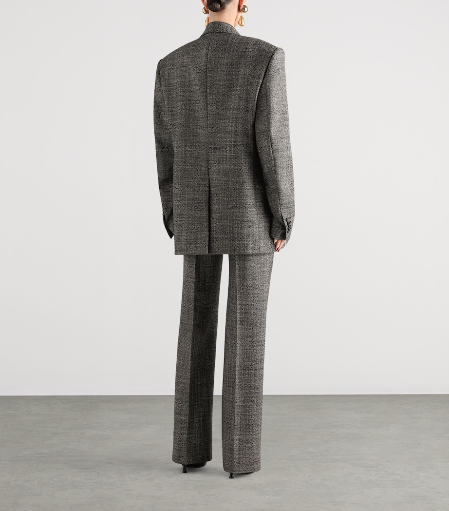 Dolce&Gabbana Womens Virgin Wool Oversized Blazer Fantasy (not P Image 3