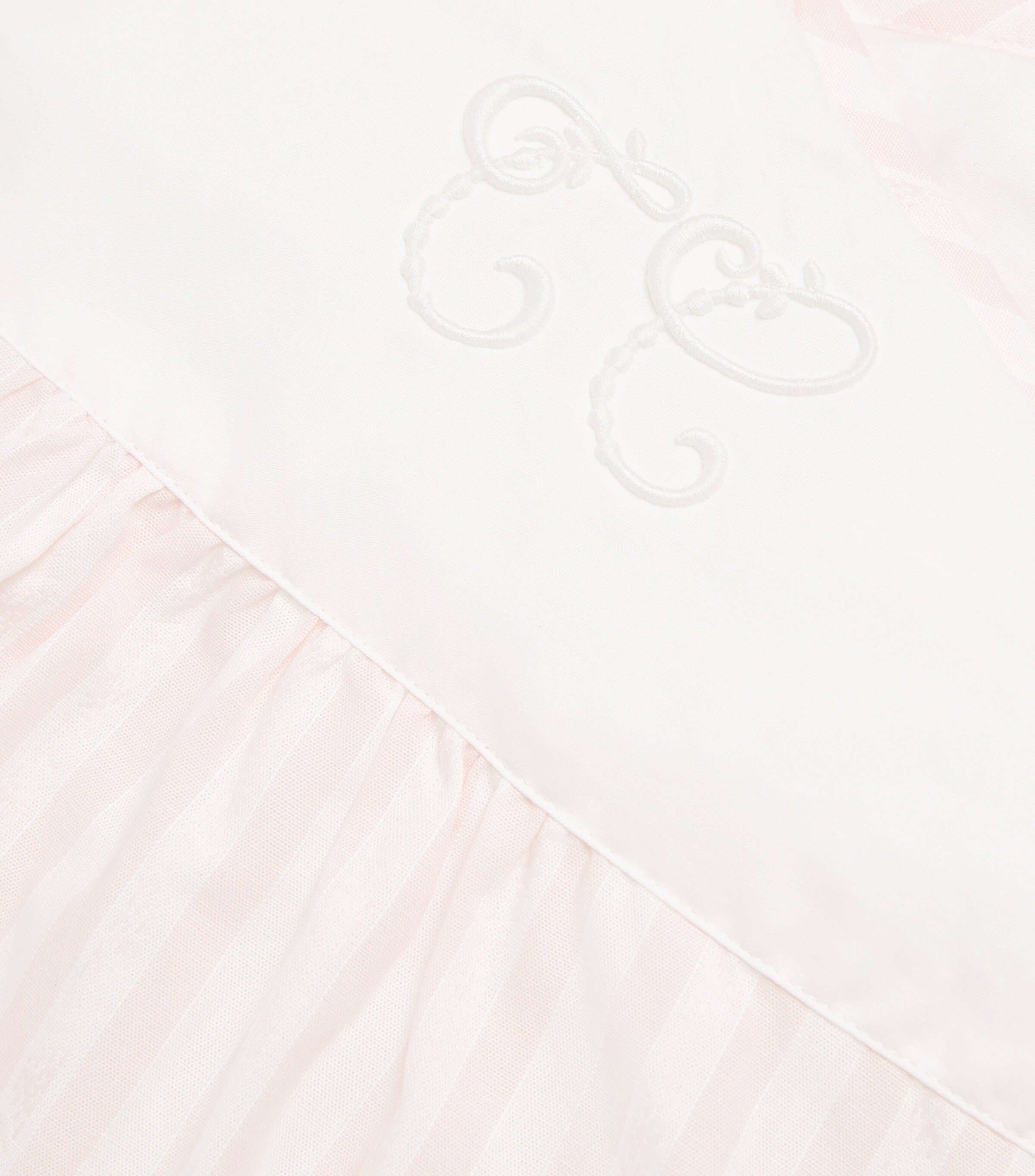 Cotton Padded Stripe Sleeping Bag PINK Image 6
