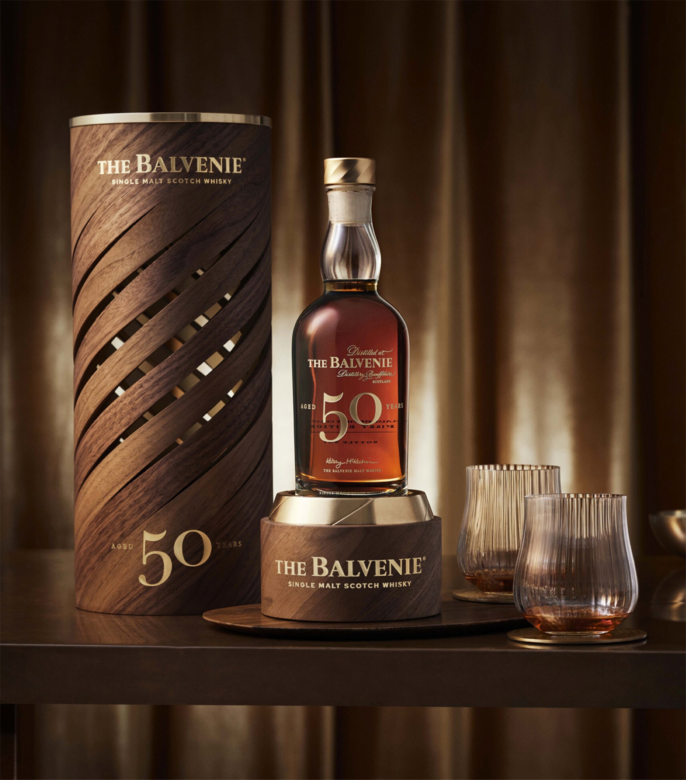 The Balvenie The Balvenie 50-Year-Old Single-Malt Scotch (70cl) Image 4