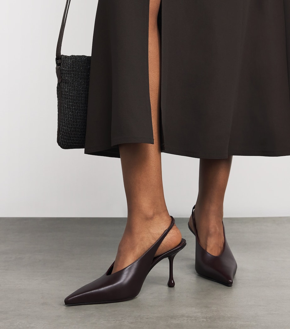 Crepe Hills Midi Dress COCOA Image 6