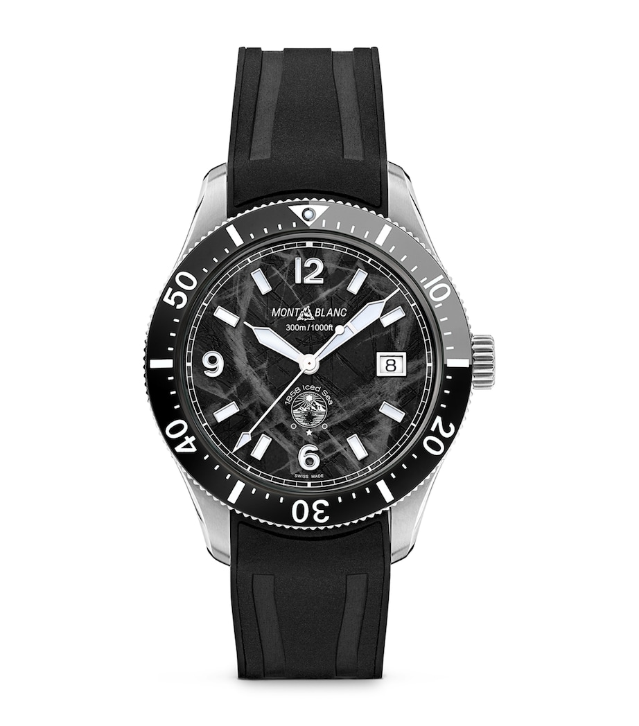 Stainless Steel 1858 Iced Sea Automatic Date Watch 41mm MULTI Image 1