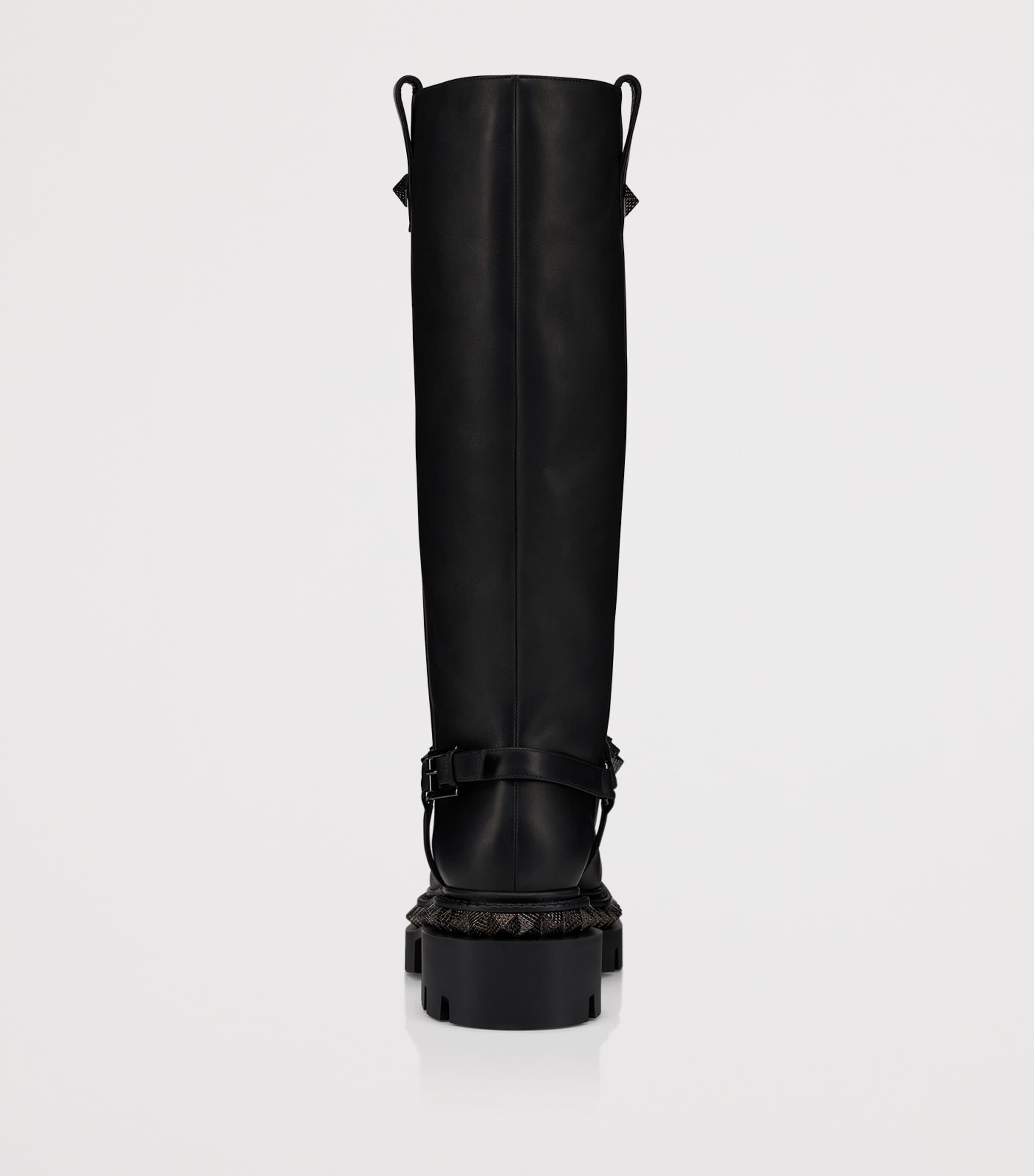 Marinetta Pyraclou Leather Knee-High Boots BK01 Image 6