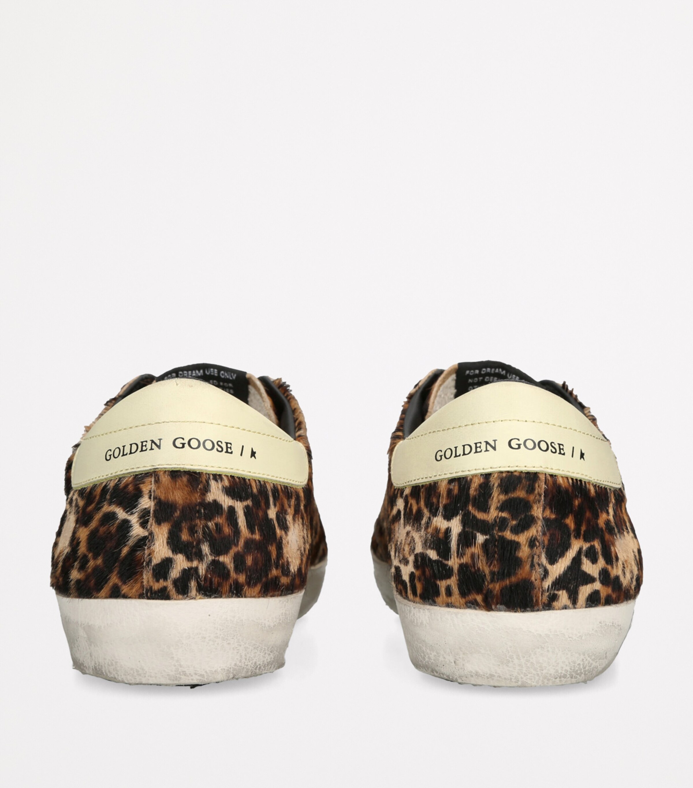Golden Goose Pony Hair Leopard Super-Star Sneakers | Harrods US