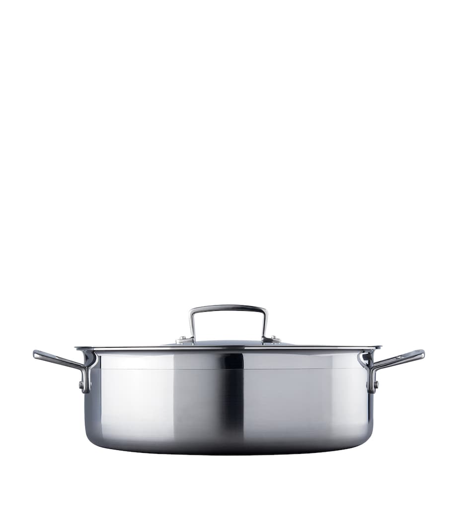3-Ply Stainless Steel Sauté Pan (28cm) STEEL Image 2