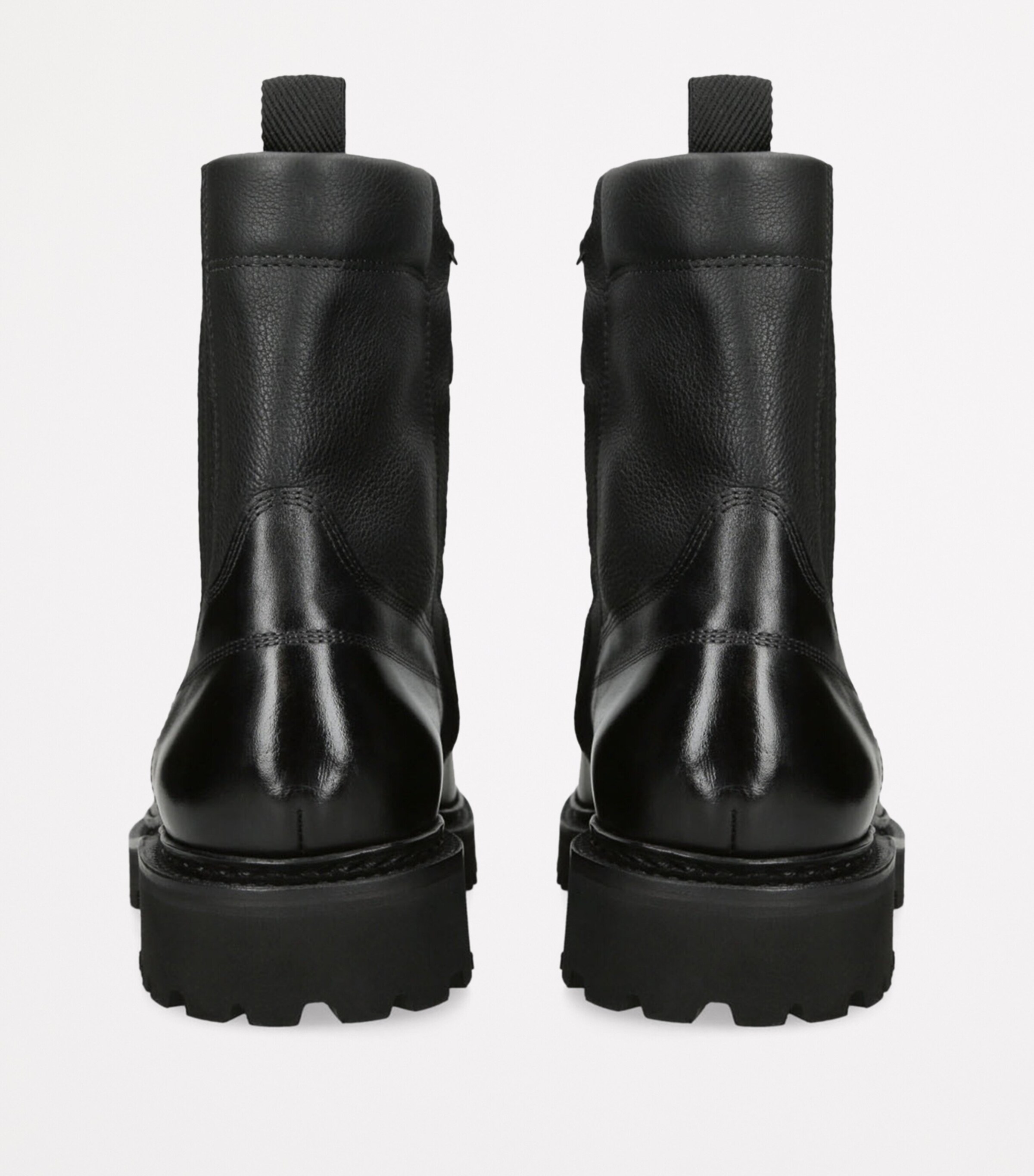 John Lobb Leather Ridge Ankle Boots Black Image 2