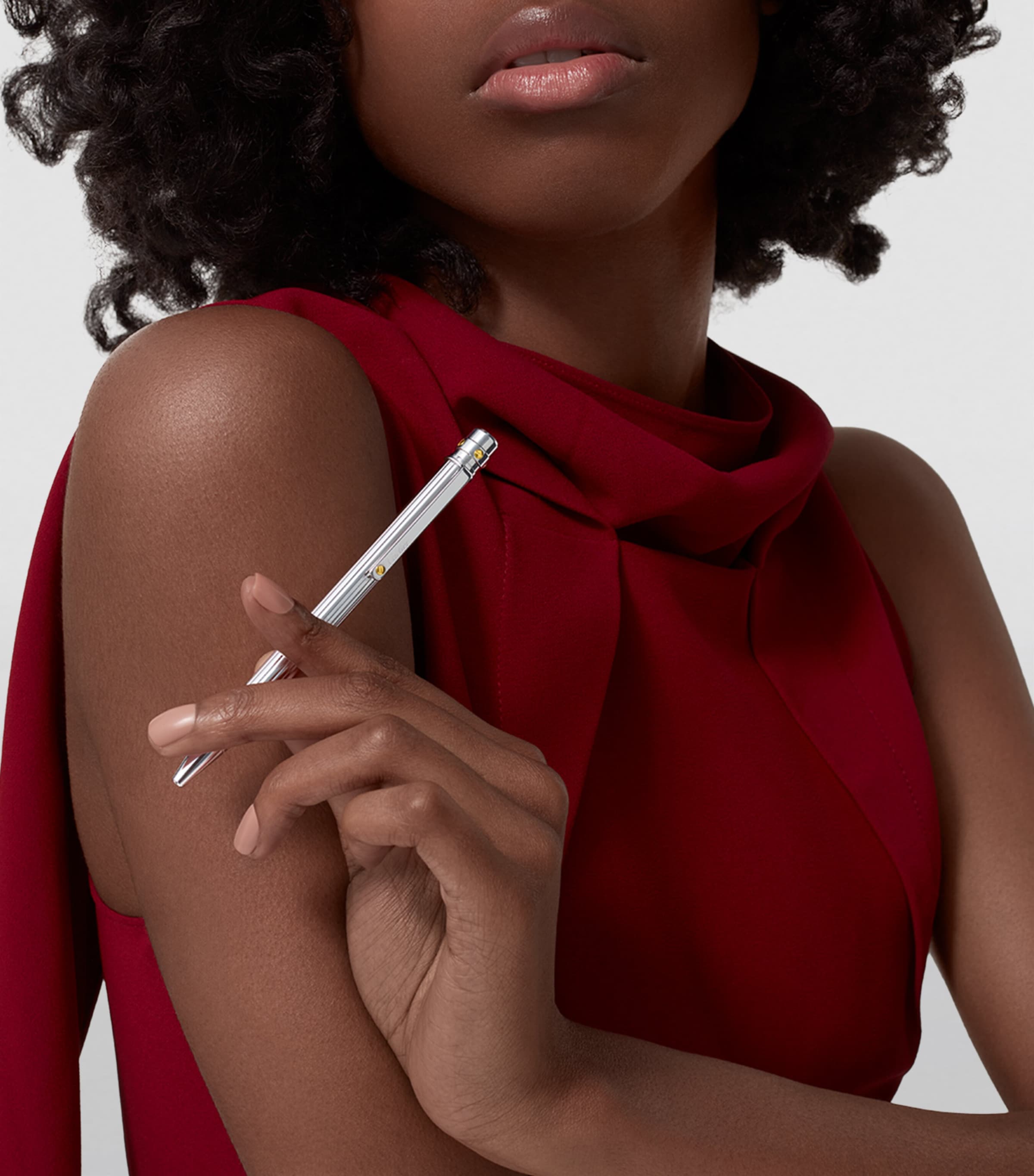 Santos de Cartier Ballpoint Pen PALLADIUM Image 2