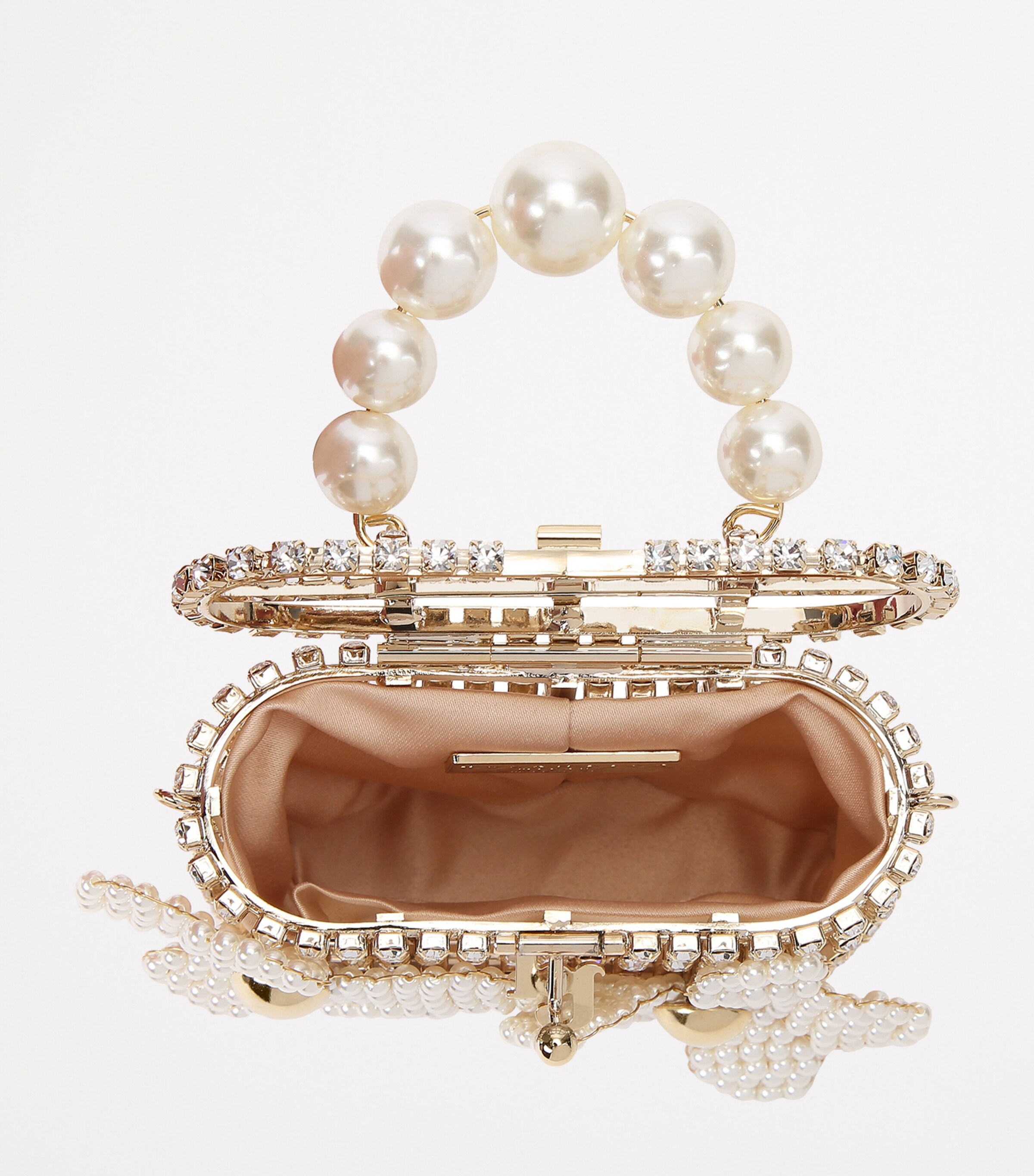 Pocket Gardenia Top-Handle Bag GOLD Image 2