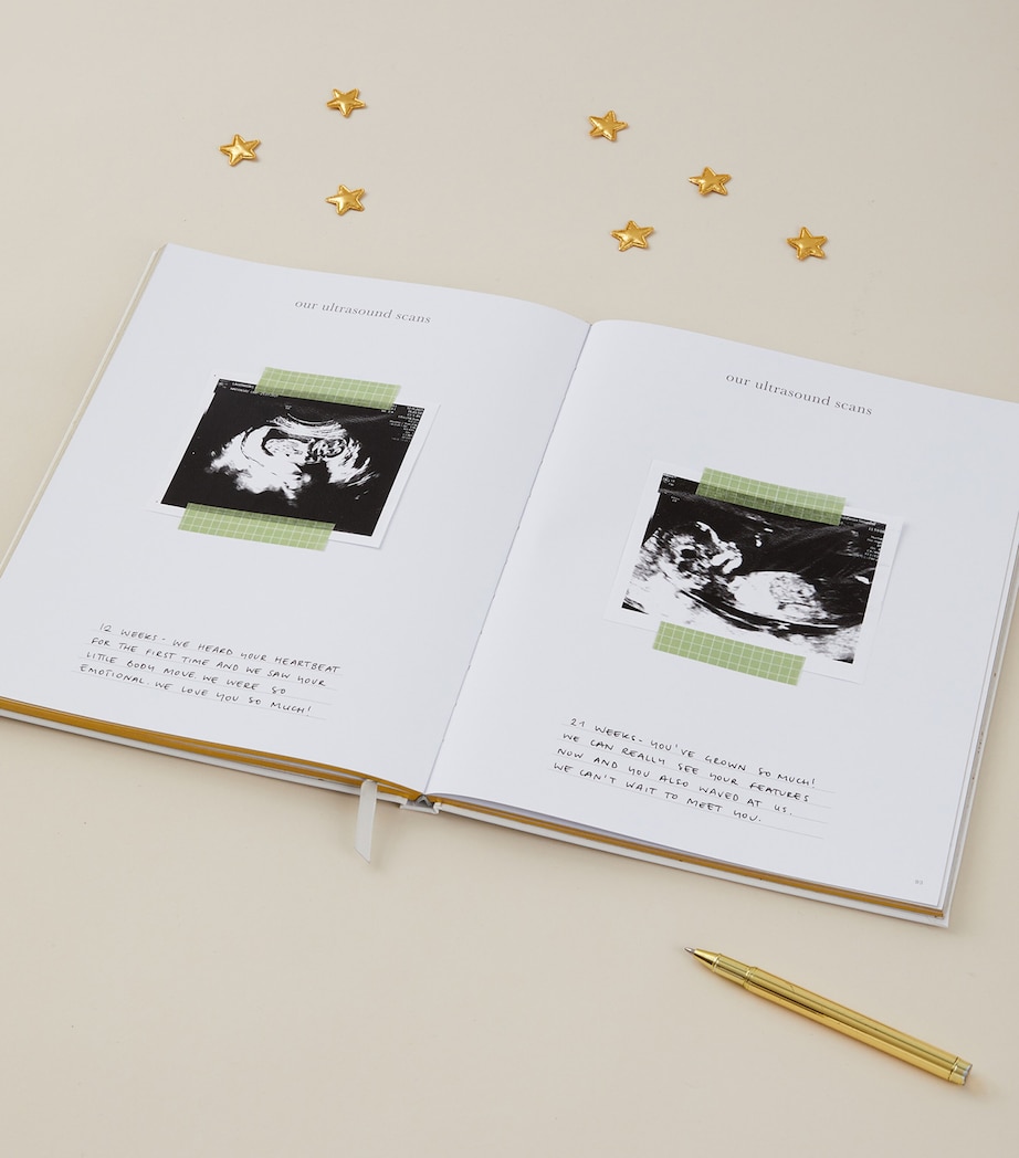 My Pregnancy Journal GREY, GOLD Image 12