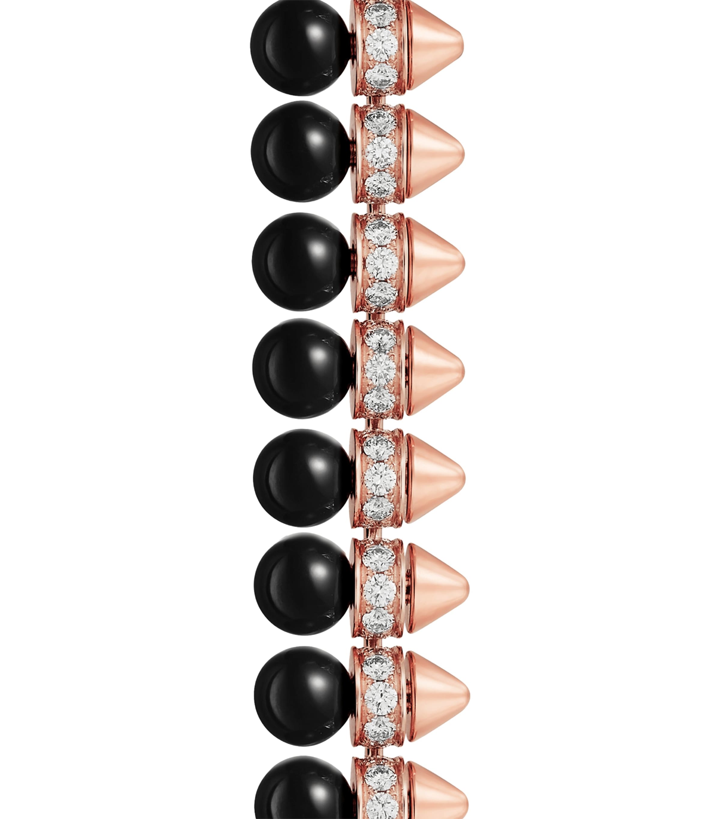 Rose Gold, Diamond and Onyx Clash de Cartier Bracelet ROSE GOLD Image 2