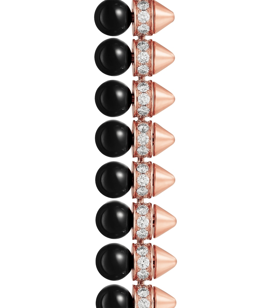 Rose Gold, Diamond and Onyx Clash de Cartier Bracelet ROSE GOLD Image 2