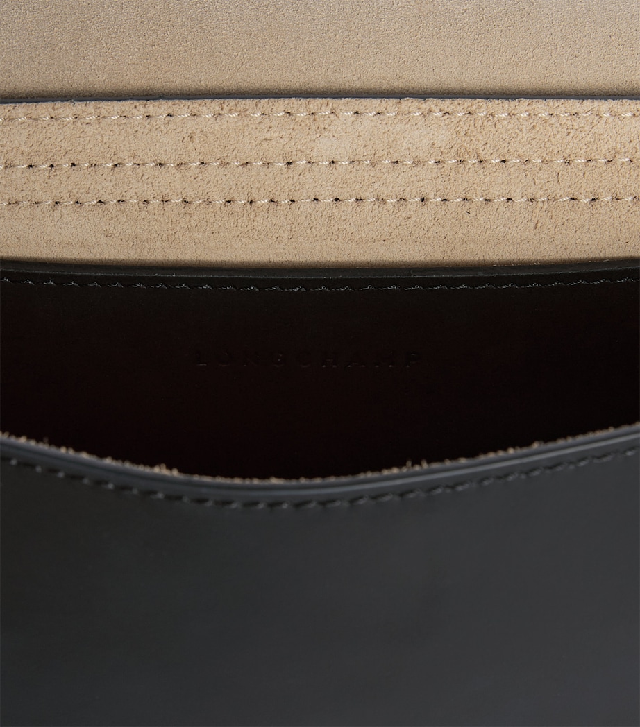 Longchamp Small Leather Épure Cross-Body Bag Noir Image 5